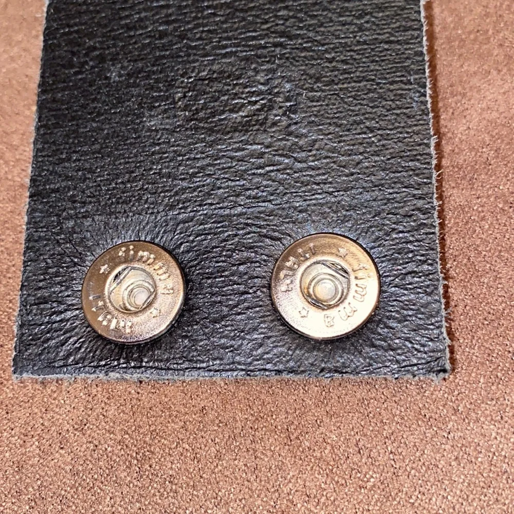 AGL Leather Bracelet with metal bow - Picture 9 of 17